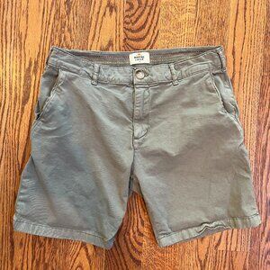 Marine Layer Mens Khaki Short - 32 Waist